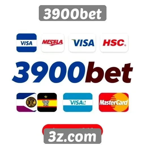 Métodos de pagamento diversificados na 3900bet
