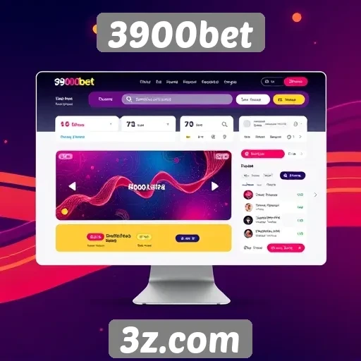 Interface do usuário do 3900bet é amigável e intuitiva
